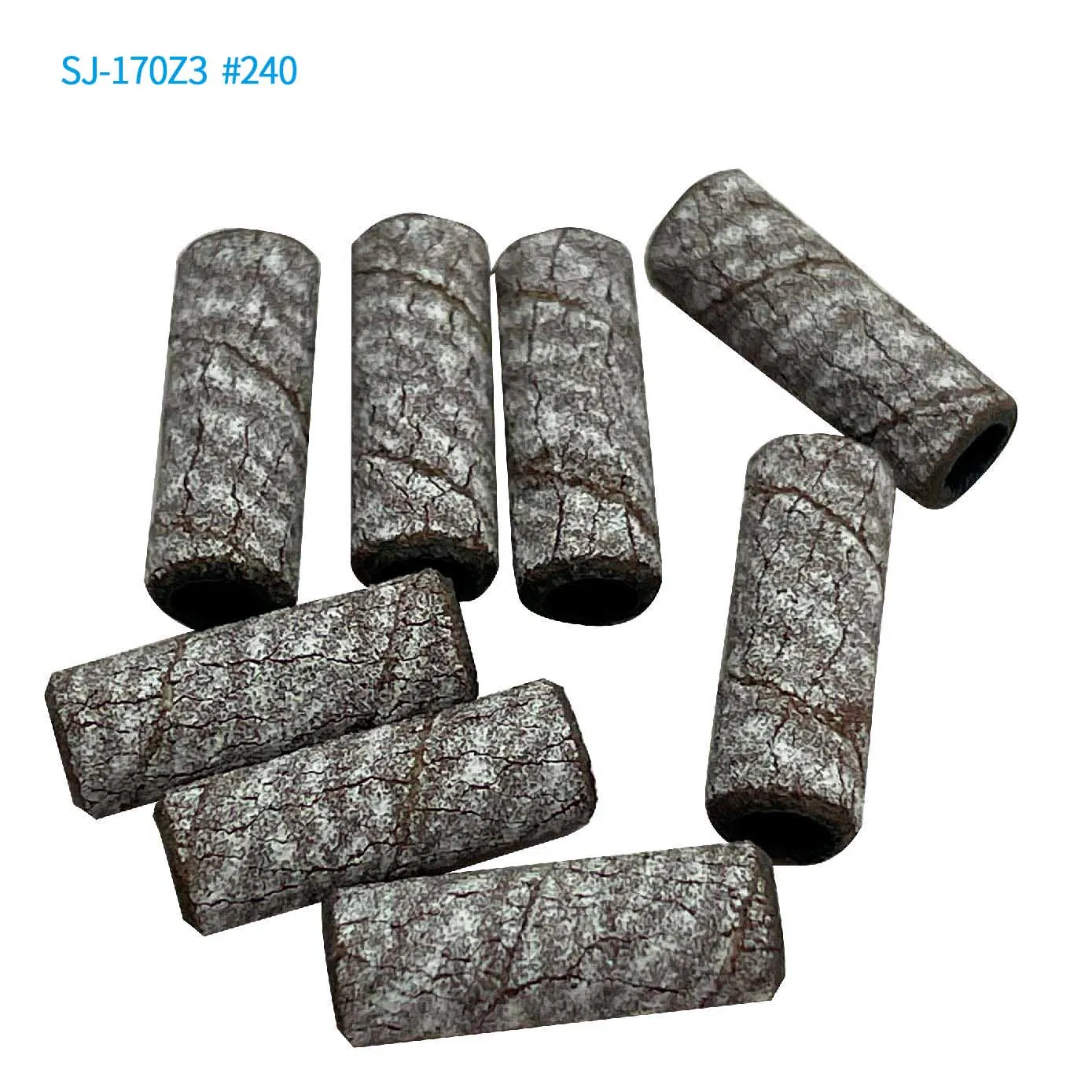 Nail Drill Use 3mm Small Barrel Zebra Pink Sanding Band