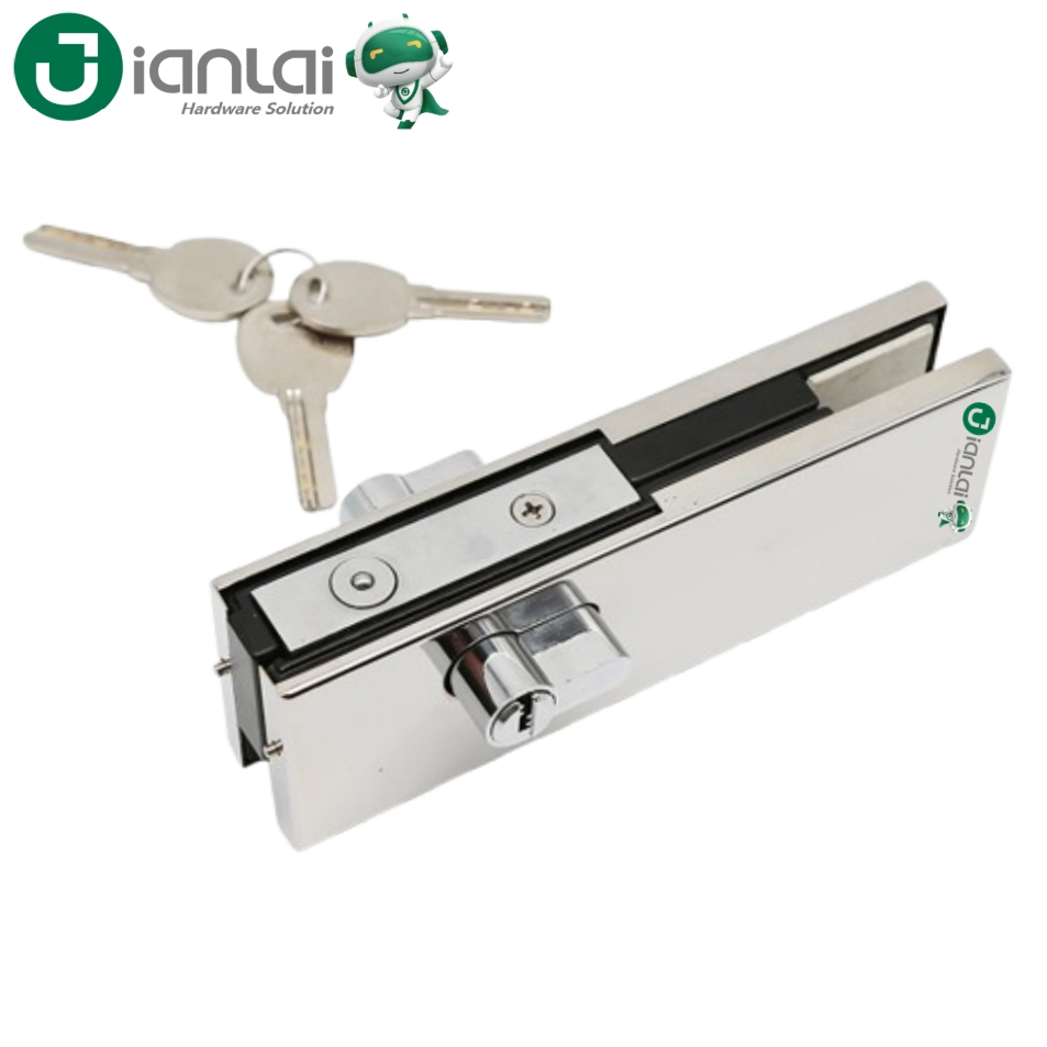 Security Patch Lock Mortise Fittings for Glass Door Lock Patch Fitting