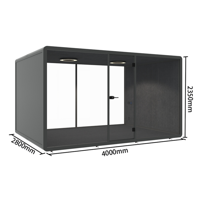 Acoustic Silence Booth for Libraries with Patented Design and High Density Panels