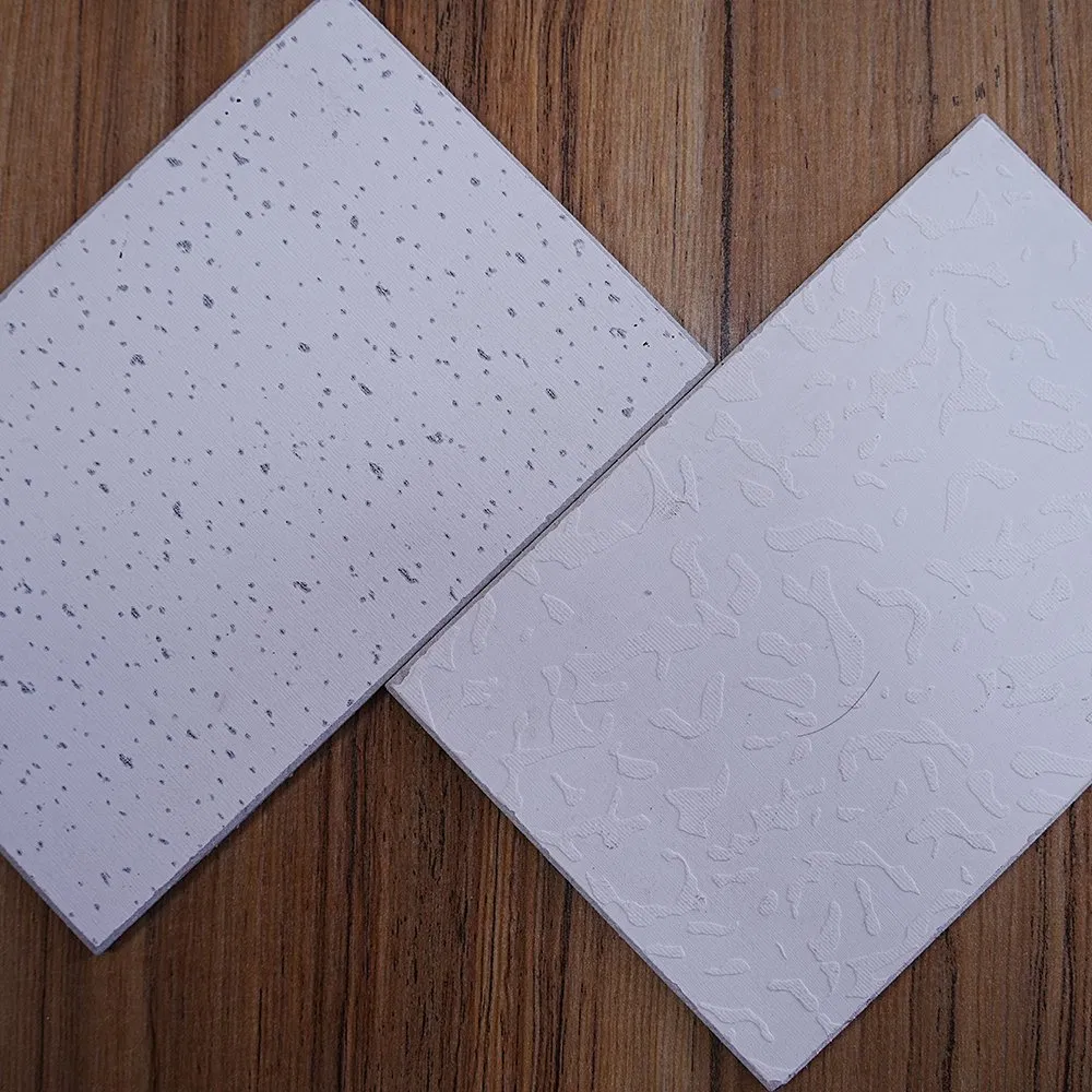 Premium Laminated Gypsum Board 60*60 with Comfortable PVC Veneer