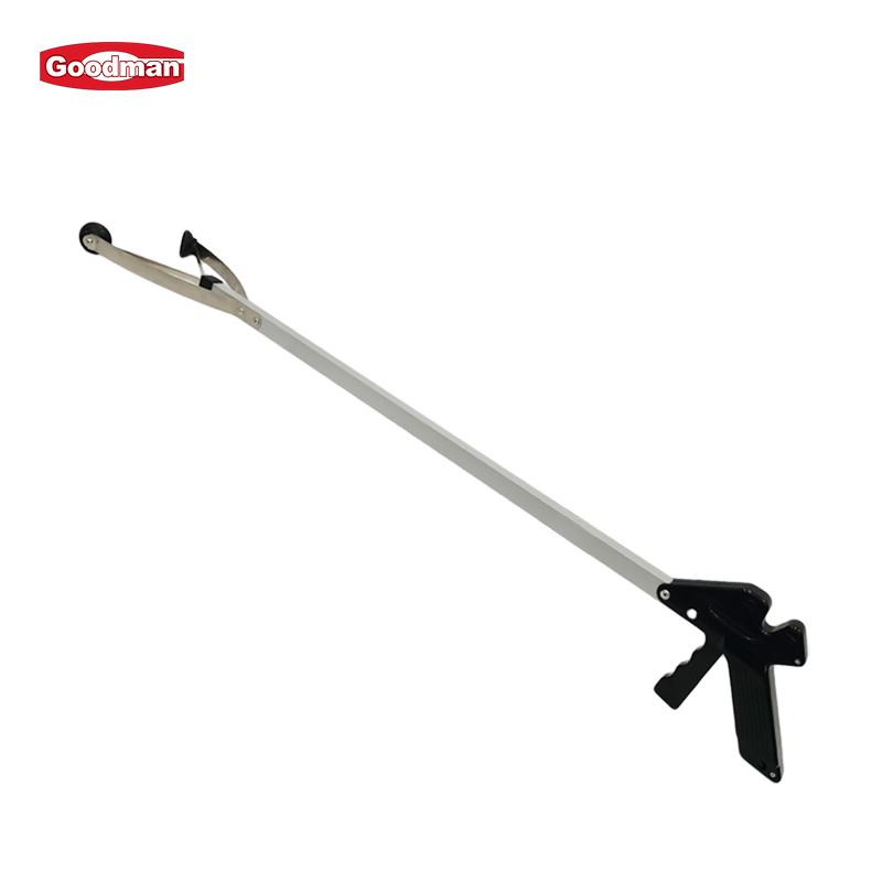Wholesale Factory Aluminum Eco-Friendly Carry Grabber Litter Pick Tool Folding Handle Reach Trash Picker Tool