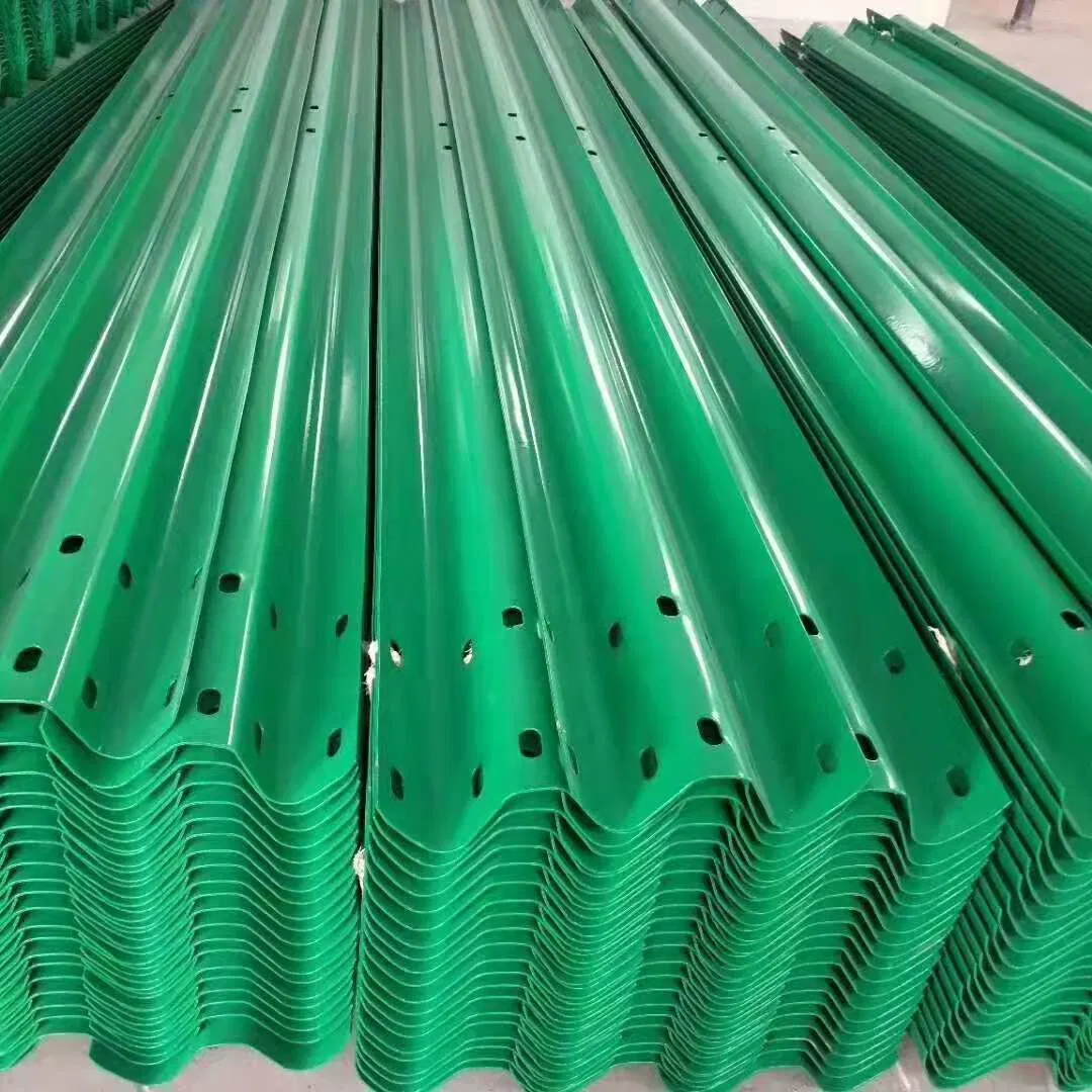 Zinc Coated Corrugated Highway Guardrail