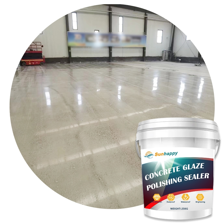 Wear Resistance Concrete Floor Glaze Polishing Cement Polishing Agent Liquid for Curing Floor Polished