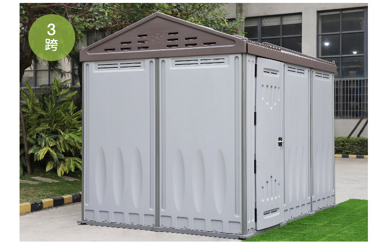Simple Easy-Assembled Modular HDPE Portable House for Warehouse/Tool Storage