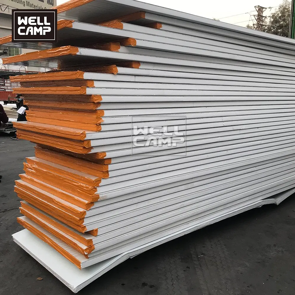 Customized Environmental Collapsible PU EPS Warehouse Used Cold Room Economical Sandwich Panel Price