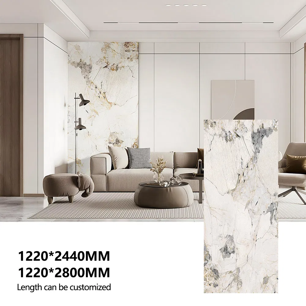 Wholesale Price High Glossy UV Marble PVC Sheets Panel for Wall Decoration