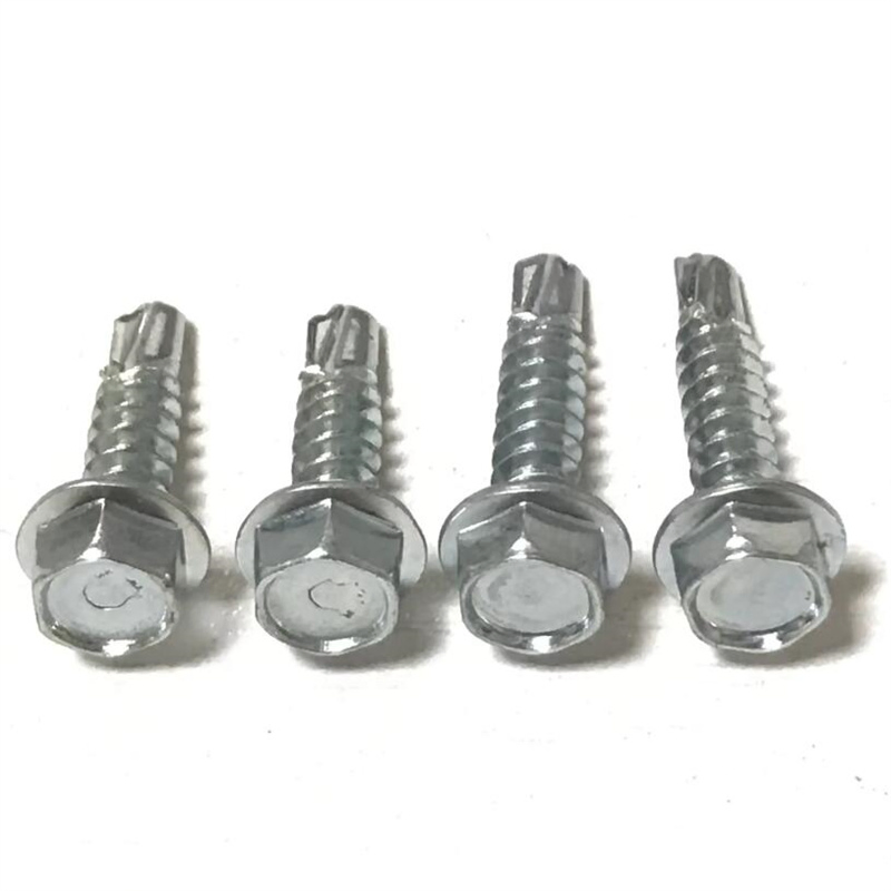 Multiple Size Customizable Hex Head Self Drilling Screws with Edpm Washer on Sale
