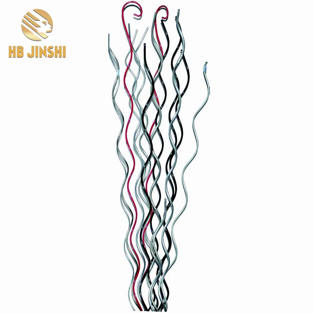Factory Seller 10 Pieces 180 Cm Metal Rod Spiral Vine Flower Support