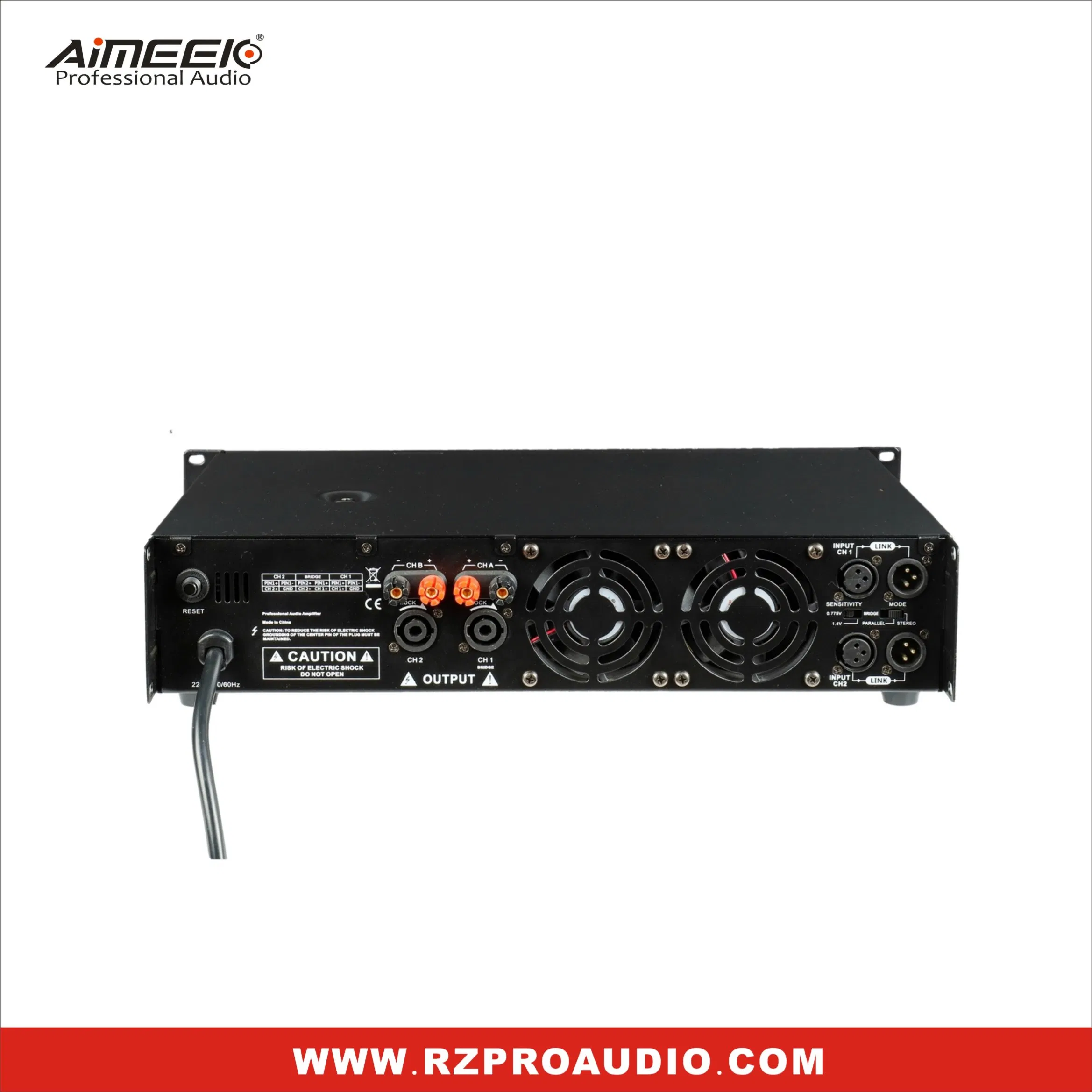 Mt 2 Channels 1400W Top Class Audio Professional Power Amplifier