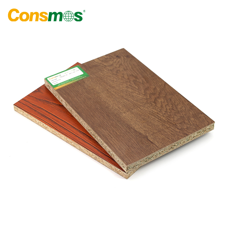 Hot Selling Compective Price Laminated Oak Wood Grain Furniture Melamine Chipboard/Particle Board