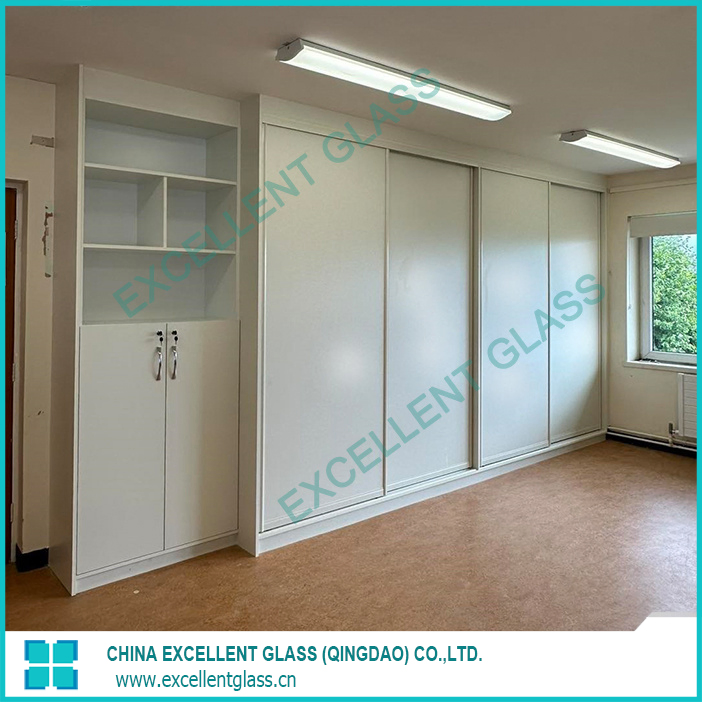 Back Painted Glass Panel - Waterproof & Scratch-Resistant for Wall Cladding/Furniture