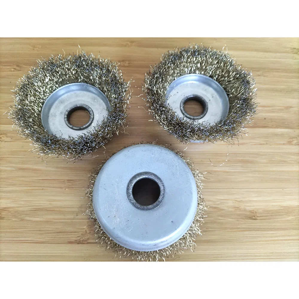 High Quality Polishing Wheel Wire Cup Steel Abrasive Bristle Wire Cup Brush for Paint