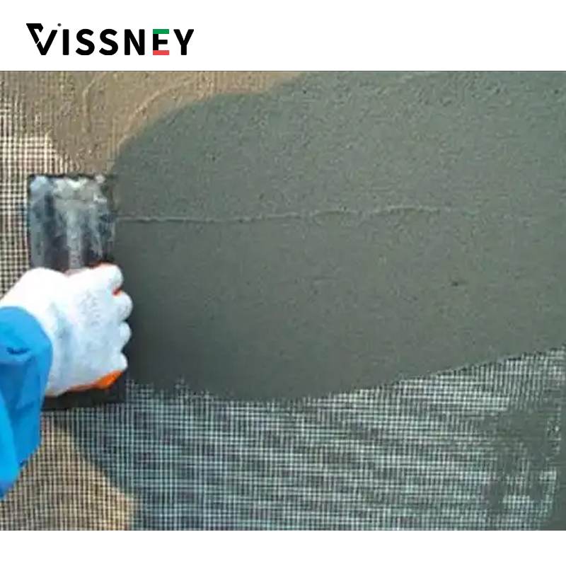 Vissney Expert Formulated Anti Crack Mortar for Superior Repair of Concrete Building Facades