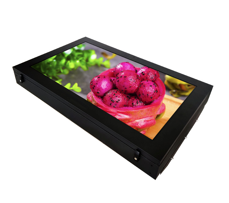 65-дюймовый уличный LCD-монитор для рекламы, IP65, 2000 нит