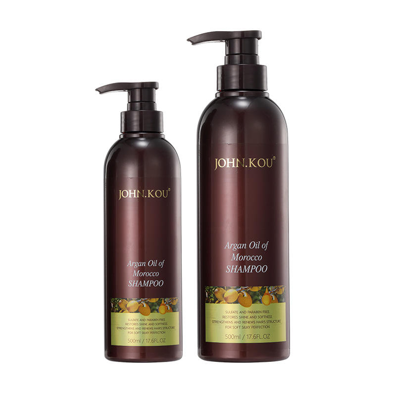 Professional Keratin Conditioner Set with Argan Oil Shampoo for Nourishing Hair Growth Cross-Border E-Commercehairtreatment