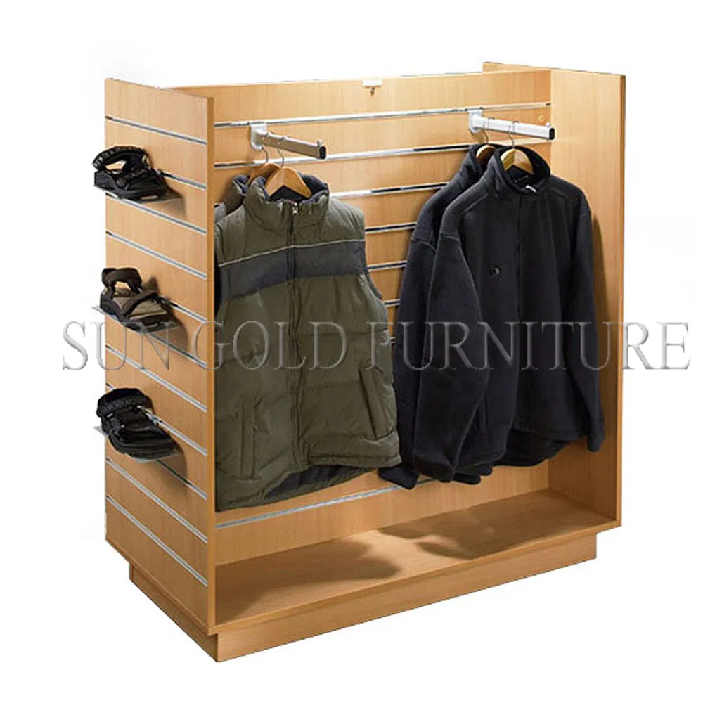 Clothes and Shoes Wooden Modern Display (SZ-WDR032)