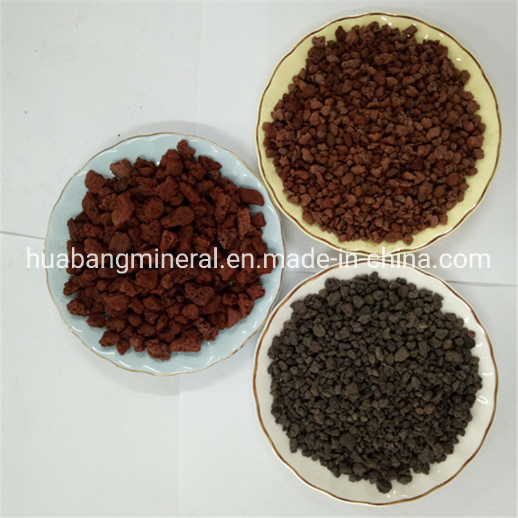 Black Volcanic Stone for Aquarium