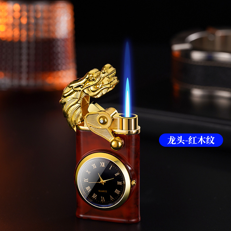 Hotsale Custom Logo Metal Vintage Grinding Wheel Ignition Men Gift Classic Style Portable Kerosene Lighter Windproof Lighter