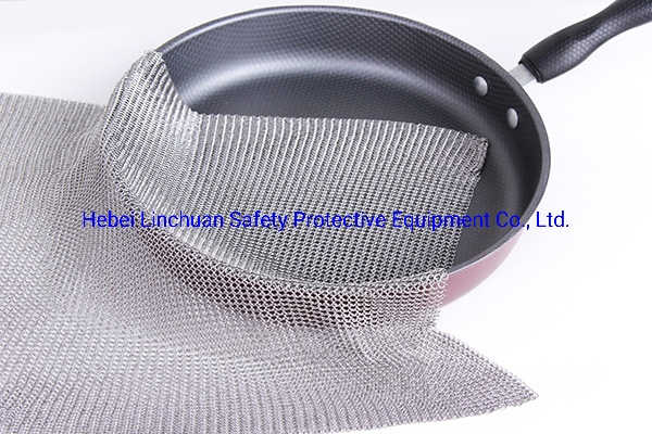 Chain Mail Mesh Pot Scrubber/Stainless Steel Scrubber