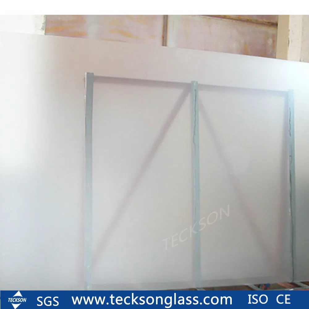 Clear Bronze Grey Acid Etched Matt Glass Design Non Fingerprint