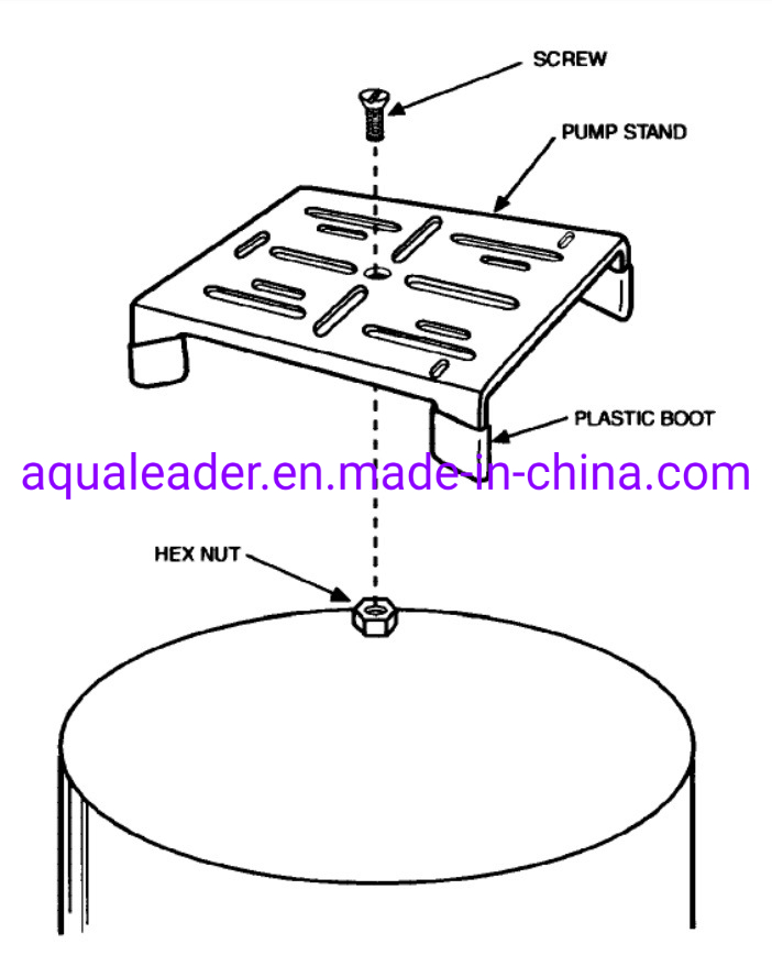 Кронштейн для монтажа струйного насоса расширительного бака