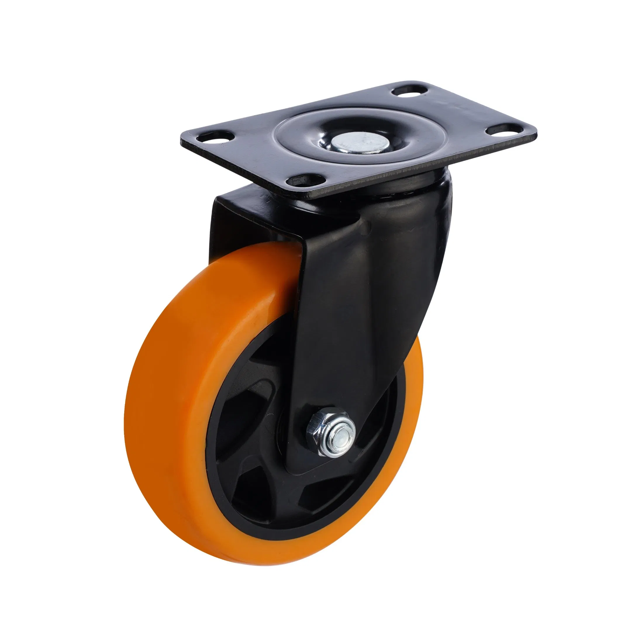 100mm American Style Swivel Locking PU Caster Wheel