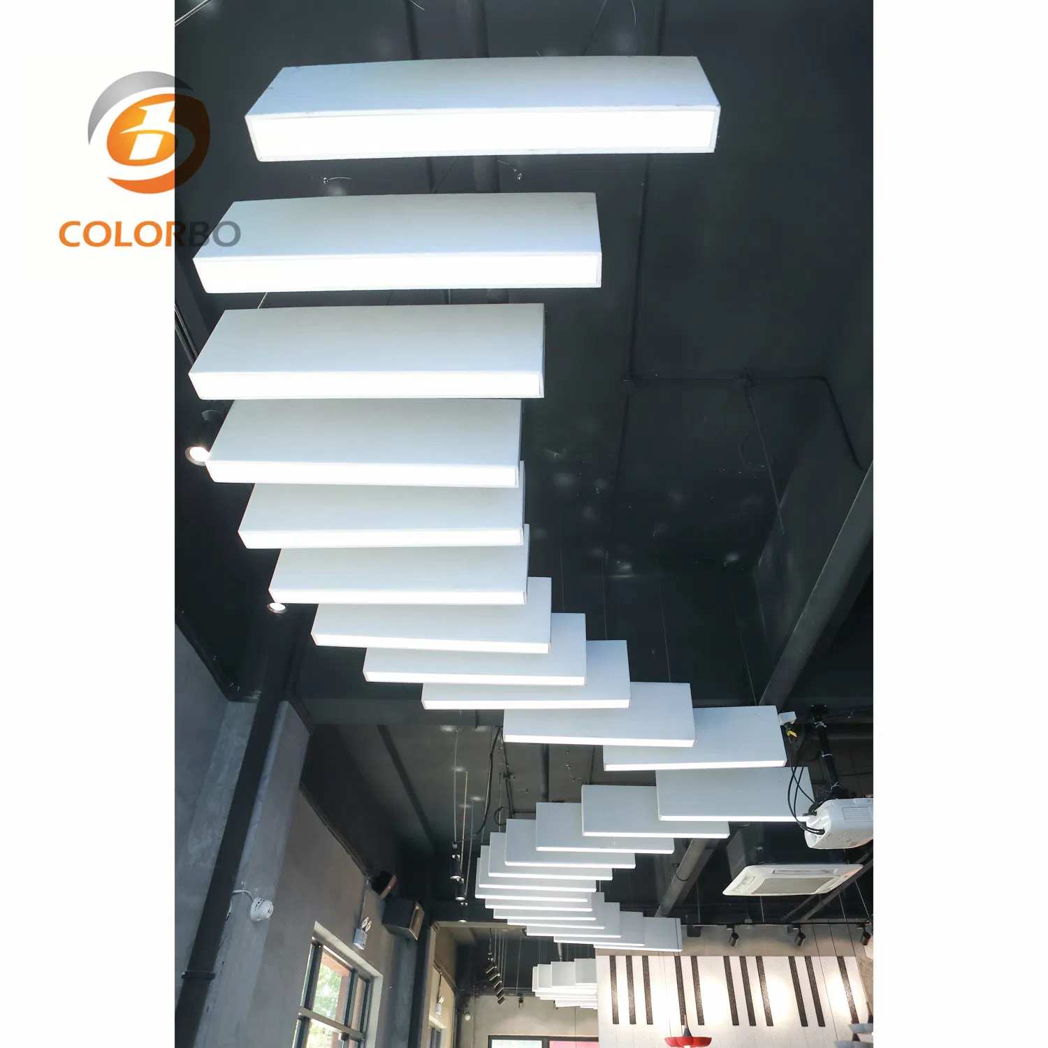Linear creative decorating  custom lighting chandelier