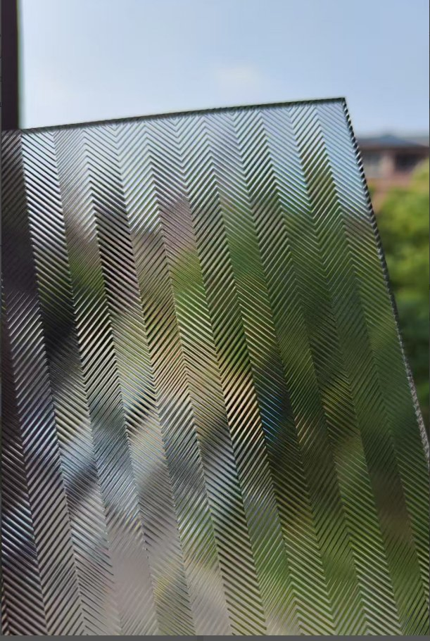 Decorative Glass Pattern Glass for Home Window Door Decor