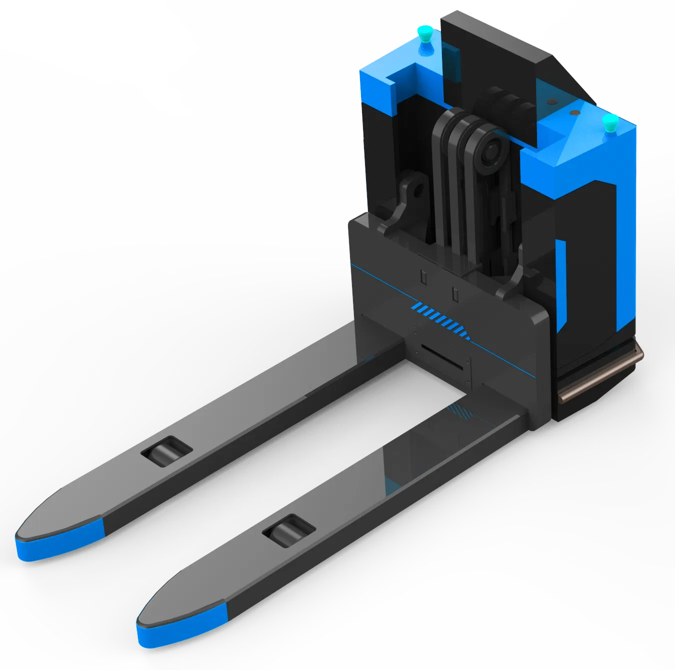 Intelligent Handling Robot - Customizable Unmanned Forklift Agv for Heavy Lifting