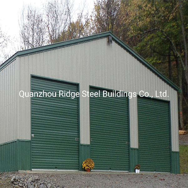 Gable End Light Steel Structure Farm Shed Garage