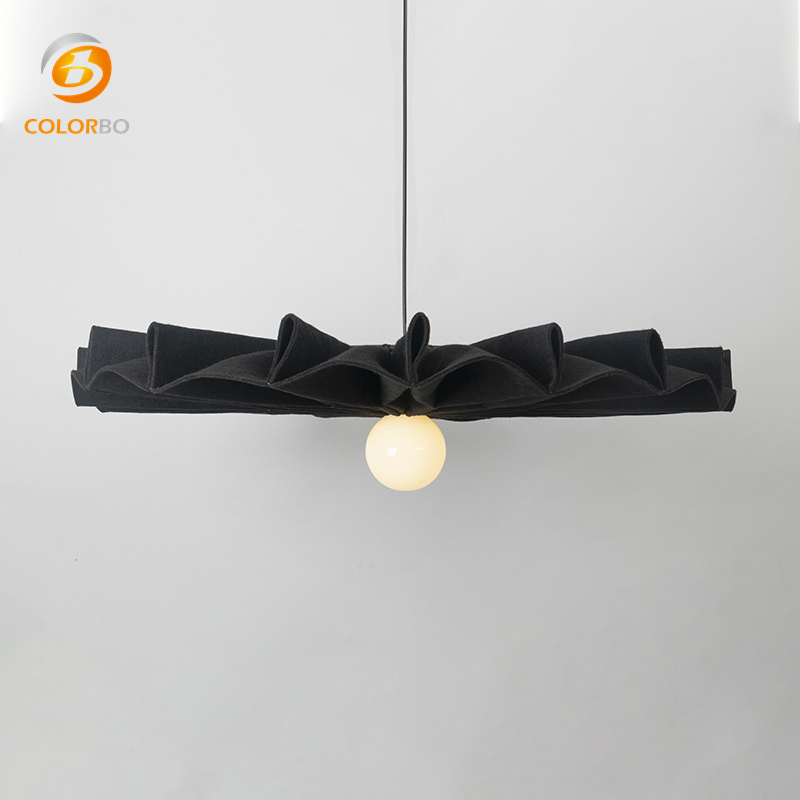 High performance Eco Protction Carton Packed acoustic panel PET Felt LampShade