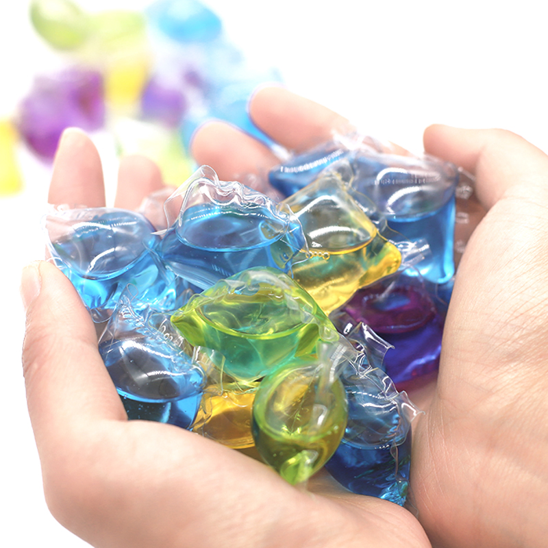 Factory Supply Heart Shape Detergent Pods, Special-Shaped Laundry Detergent Liquid Pods, Detergent Capsule