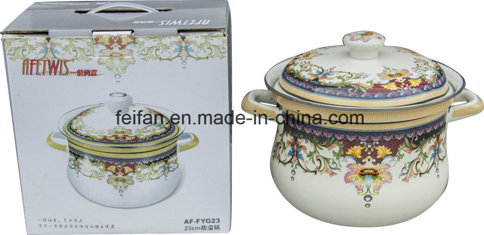 Cast Iron Enamel Round Cookware/Soup Pot with Best Price