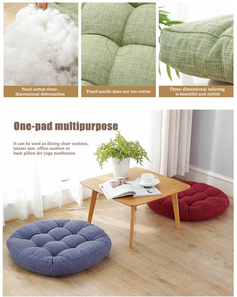 Wholesale Round Cushions Tatami Meditation Pad for Home Use