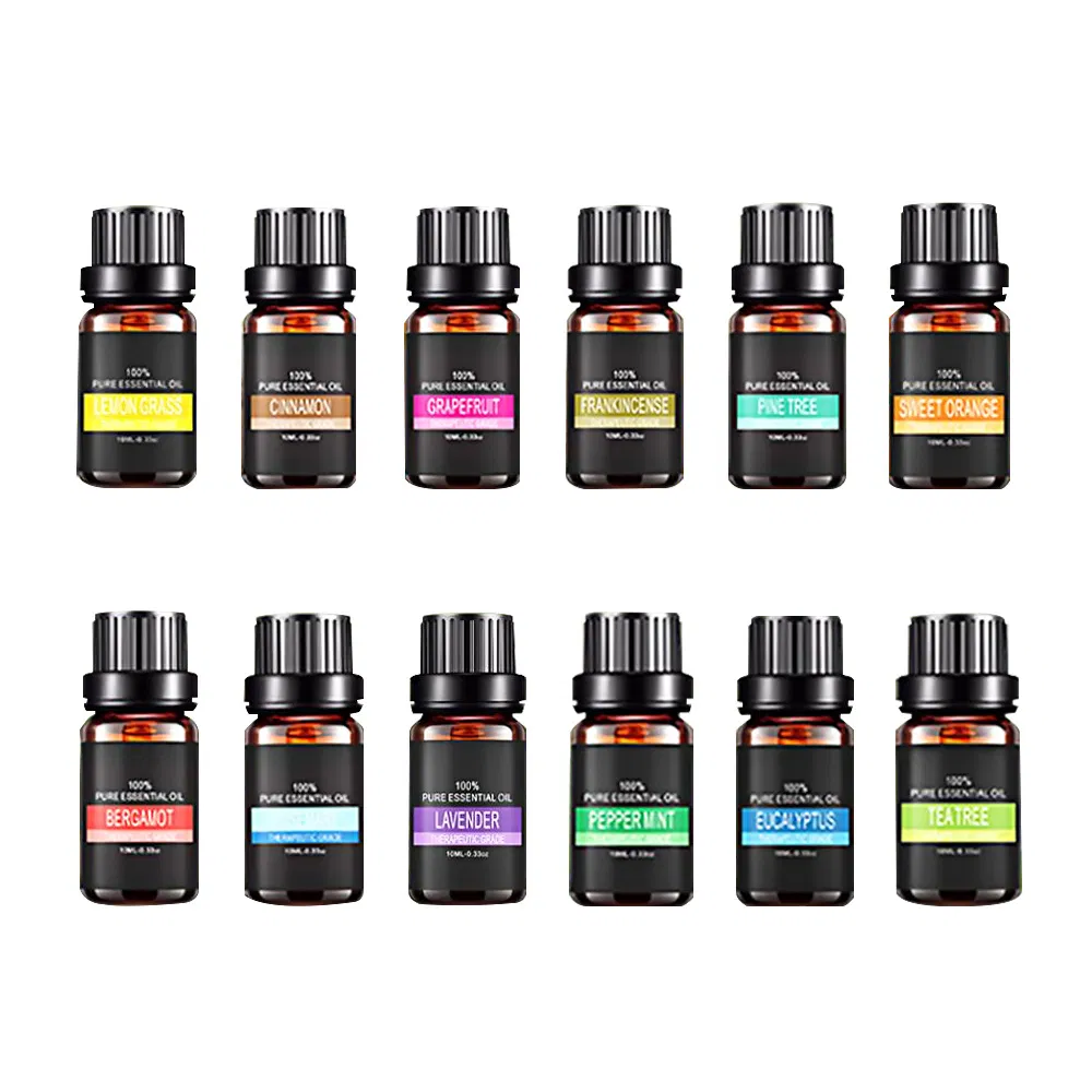 Aromatherapy Diffuser Essential Oils Wholesale Natural Plant Floral Oil Essential Set Aroma Diffuser Air Humidifier Essential Oil