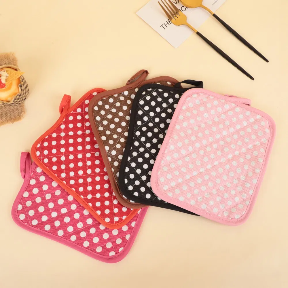 Esun Heat Insulation Hot Pads for Baking Cooking Dining Table with Hanging Loops