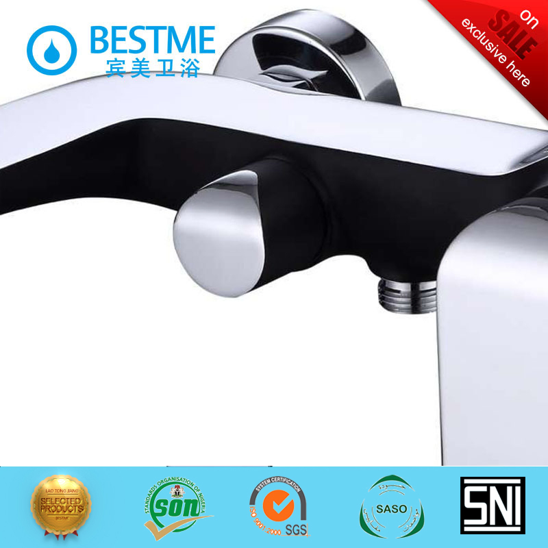 Смеситель для душа и ванны BM-50082K, черный хром