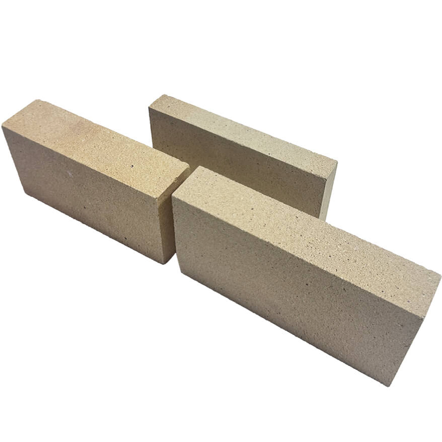 China Factory High Alumina Sk34 42% Al2O3 Acid-Proof Heat Resistance Curved Fire Brick Fire Clay High Alumina Refractory Brick for Furnace Lining