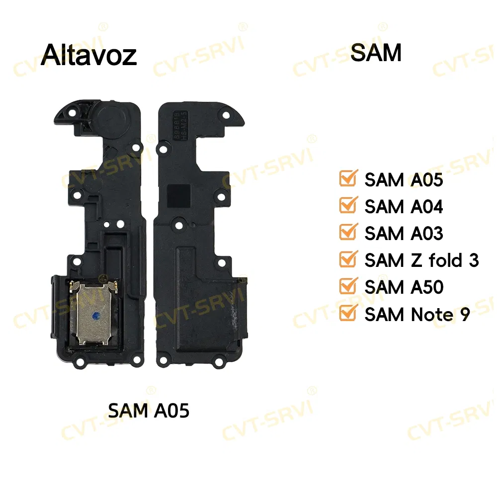 Динамик для телефонов Samsung A03, A04, A05, Z Fold 3, A50, Note 9