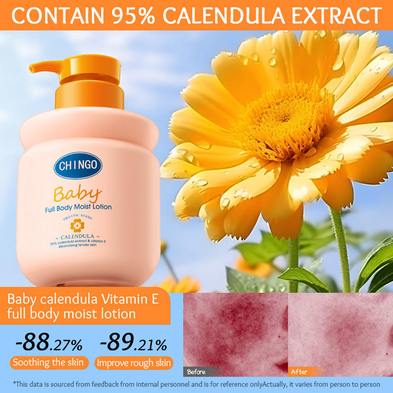 Mild Hydrating Nourishing Soothing Moisturizing Reduce Dryness Baby Body Lotion