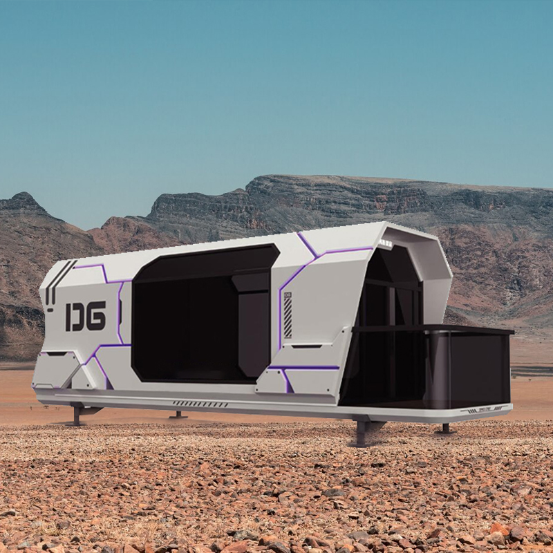 Wholesale Mobile Smart Tiny Houses Prefab House Luxury for Unique Glamping Resort