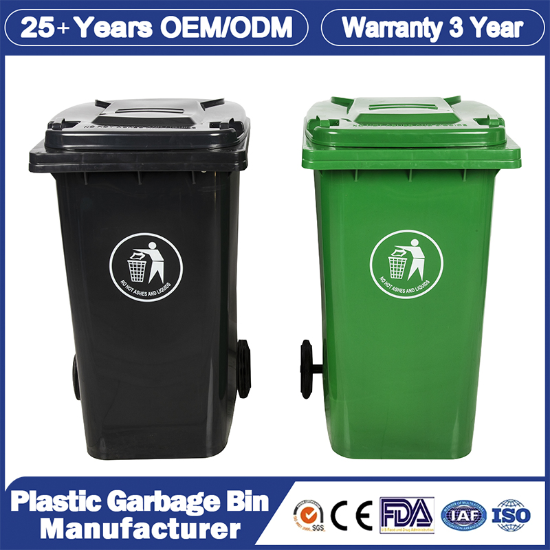 Plastic Dustbin Manufacturer 30L/50L/100L/120L/240L/360L/660L/800L/1100L Medical Outdoor Public Mobile Recycle HDPE Rubbish/Trash/Wheelie/Garbage/Waste Dustbin