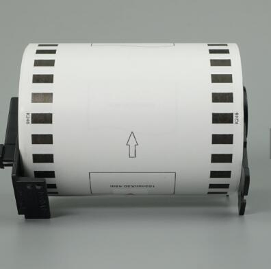 Adhesive Barcode Direct Printing Shipping Label Dk22246 for Ql Label Printer