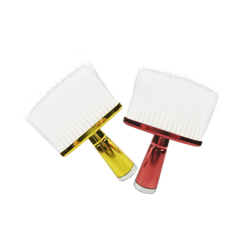 Best Selling Electroplated Plastic Handle Hair Cleaning Duster Brush Cleaning Face Brush