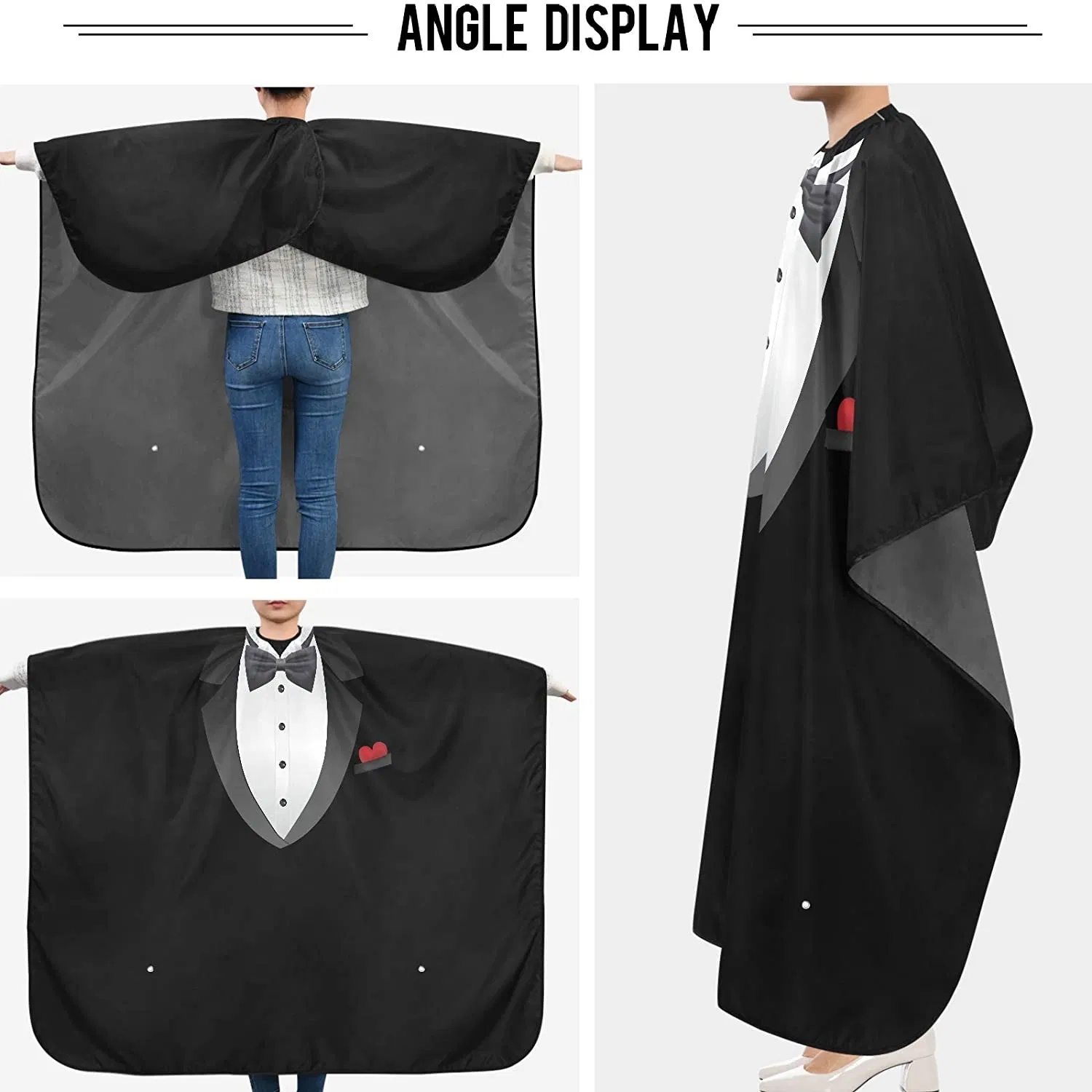 Haircutting Gown Professional Barbershop Pattern Hairdresser Apron Barber Salon Cape