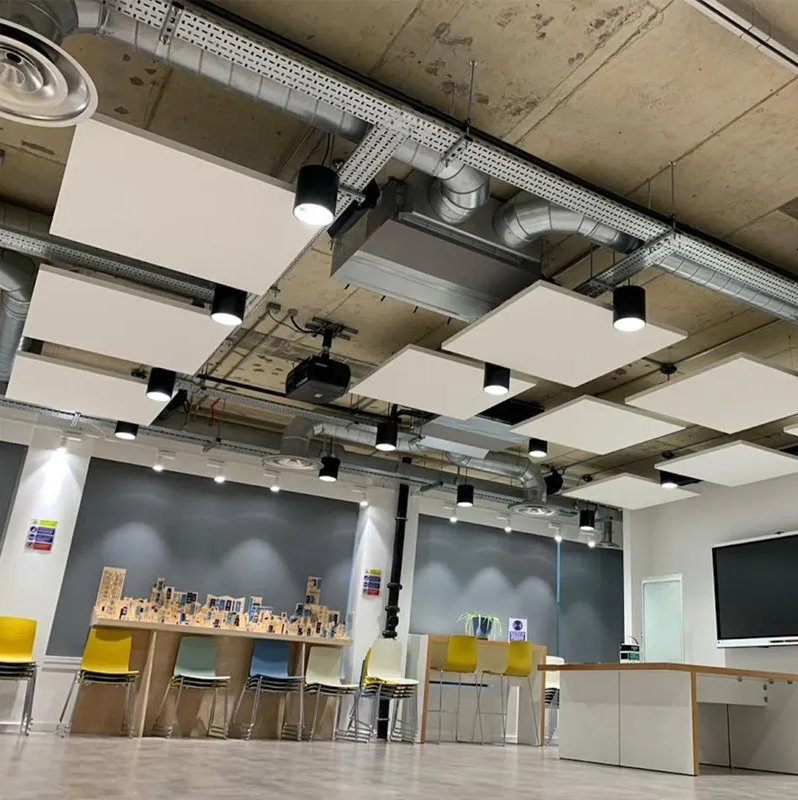 3D Square Acoustic Panel with Nrc 0.9