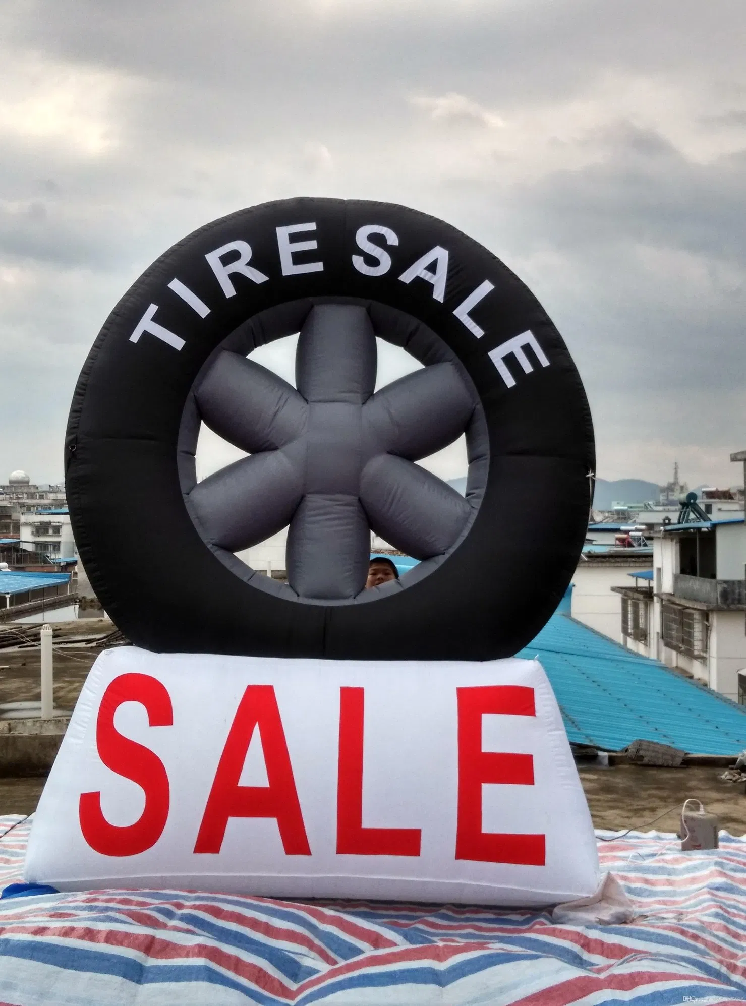 2023 New Giant Inflatable Advertising Tire Model