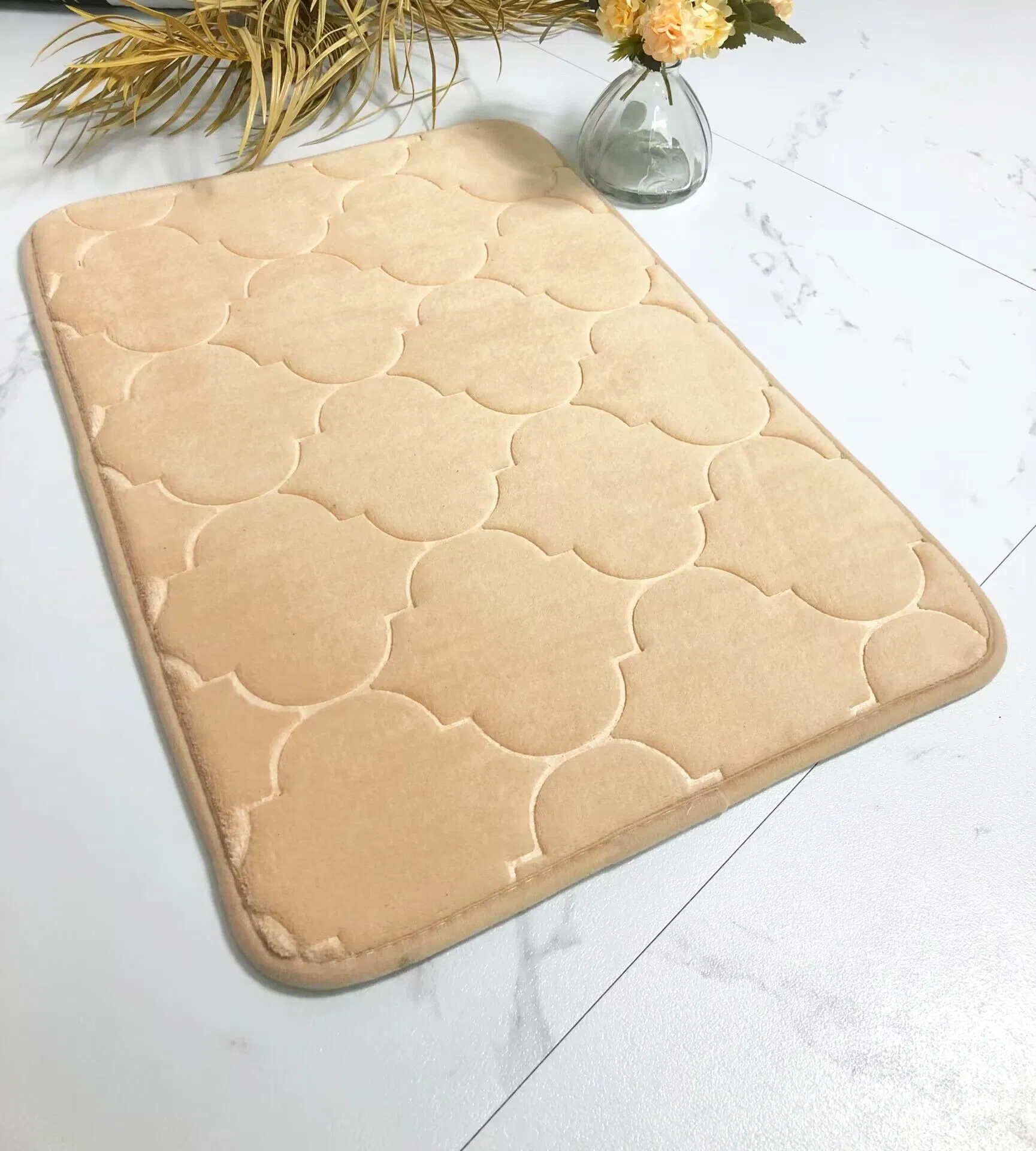 Factory Price Bathroom Non-Slip Foot Mat Doorway Carpet Floor Mat Bath-Mat