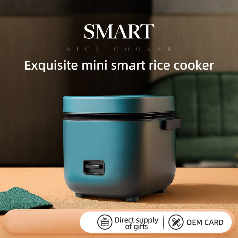 1.2L Exquisite Mini Smart Rice Cooker with Aluminum Alloy Non-Stick Inner Liner