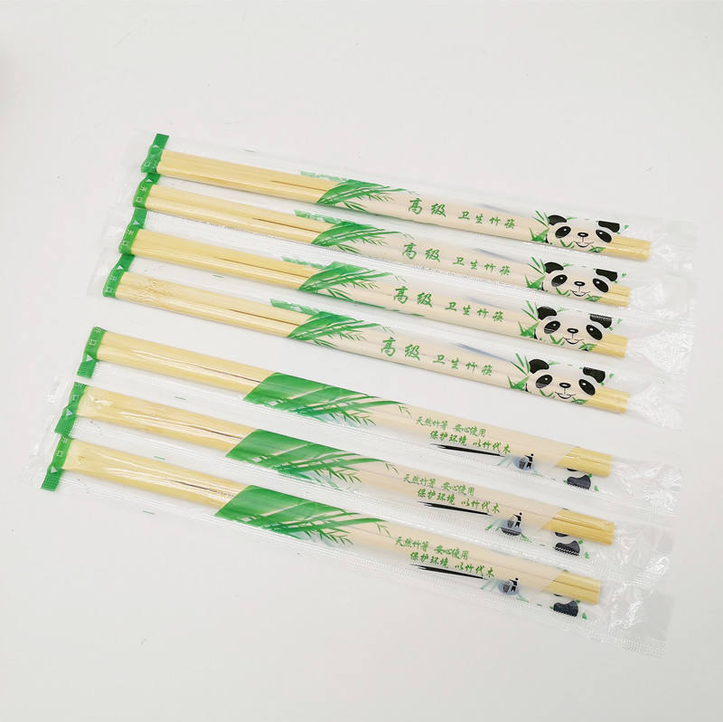 Eco-Friendly Round Bamboo Chopsticks 20 Cm Disposable Chopstick